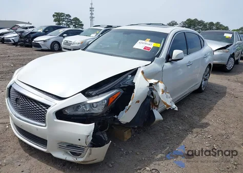2018 Infiniti Q70L 3.7 Luxe from USA, damaged, VIN JN1BY1PP7JM330399